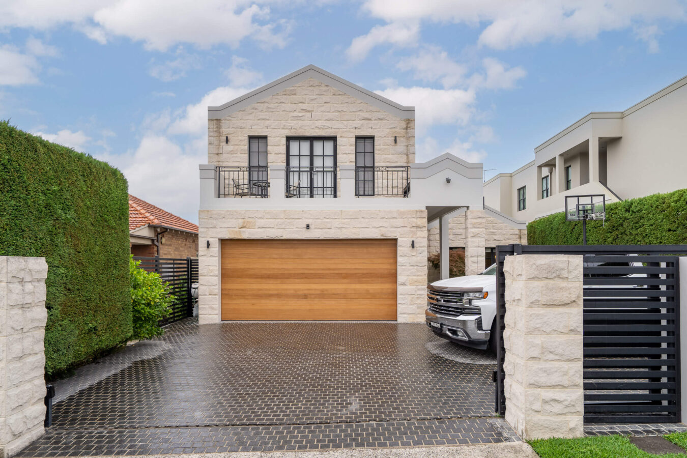 Home 7 House Renovation Sandstone Cladding