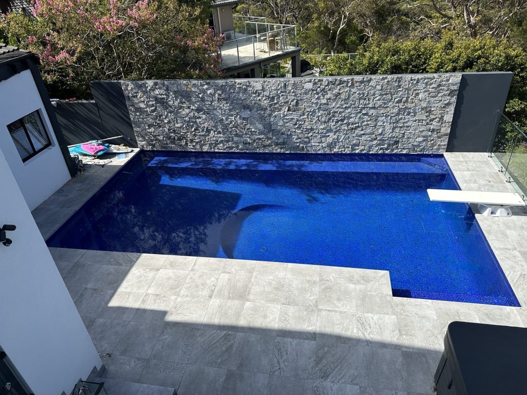 Residential Pool Renovations 3 Pool with Water Feature min